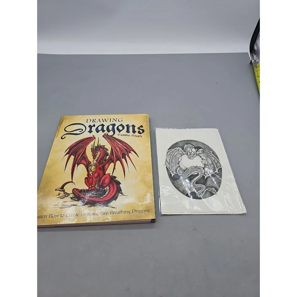 Drawing Dragons: Learn How to Create Fantastic Fire-Breathing Dragons W/ Card